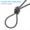 6,35 mm lydkabel 1/4" han til 6,35 mm hun stereo 300 cm 5