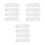 12 Pcs Plastic Paint Tray For Diy And Home Projects 9