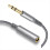 6,35 mm lydkabel 1/4" han til 6,35 mm hun stereo 200 cm 4