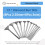 Stone Carving Set Diamond Burr Bits Compatible with for 6