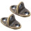 6 Pcs Window Hasp Hook Pedestal For Home Use 3