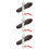 3pcs Chinese Instrument Cucurbit Flute Instrument 8