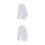 2Pcs Short Wedding Veil Tulle With Comb And Ribbon For Bride 7