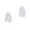 2Pcs Short Wedding Veil Tulle With Comb And Ribbon For Bride 6
