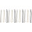 12 Pcs Pocket Watch Chain Iron Pants Decorative Chain Multi-Use 4