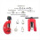8Pcs 3-19mm Pipe Cutting Tool Kit Copper Brake Oil Pipe Repair Double 2