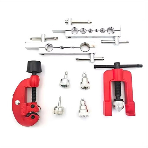8Pcs 3-19mm Pipe Cutting Tool Kit Copper Brake Oil Pipe Repair Double 1