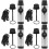 4 Sets Professional Metal Kazoo For Ukulele Guitar 5
