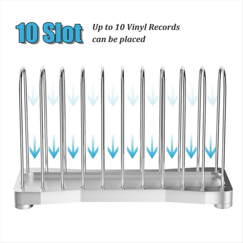 Vinyl Record Display Rack Metal Stand A 2