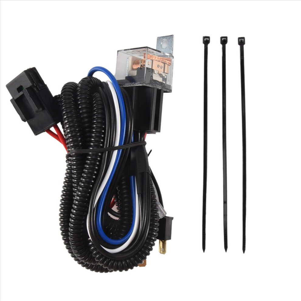 12V Car Horn Modified Wiring Harness With 40A Relay 4853290883183