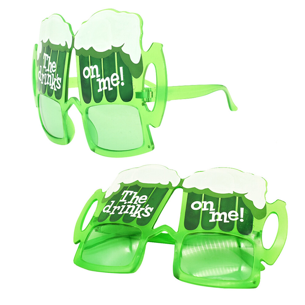 St Patrick's Mug Sunglasses For Wedding Party Decor Green-image-OPC-PKY8SQW-NEW