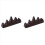 Calligraphy Brush Holder Wood Five-Finger Mountain Shape for Practice 1