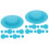 48Pcs Blue Pot Pan Divider Pads Felt Protectors for Kitchen Use 6