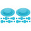 48Pcs Blue Pot Pan Divider Pads Felt Protectors for Kitchen Use 4