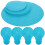 48Pcs Blue Pot Pan Divider Pads Felt Protectors for Kitchen Use 2