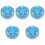 5Pcs Training Hockey Puck Roller Ice 5