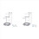 Lightsaber Wall Mount Stand Acrylic Lightsabers Display Holder 1