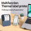 Termisk etiketprinter, kompatibel med iOS, Android blækfri printer 6
