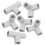 12 Pcs Game Fence Connectors Pipe Fitting Corner Adapter 3