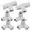 12 Pcs Game Fence Connectors Pipe Fitting Corner Adapter 2