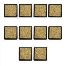 Stempelkissen Stempel-Kissen Hochzeit Brief Dokument Guld