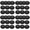 40 Pcs Nonwovens Tree Mulch Rings Protector Mats Round Plant Covers 7