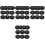 40 Pcs Nonwovens Tree Mulch Rings Protector Mats Round Plant Covers 5