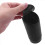Mini Trash Can with Lid for Car Cup Holder Washable(Black) 4
