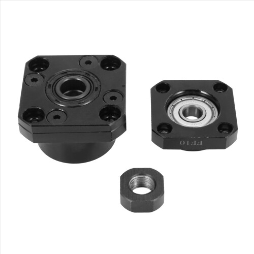 FK10 fast side + FF10 flydende side til SFU1204 kugleskrue 2
