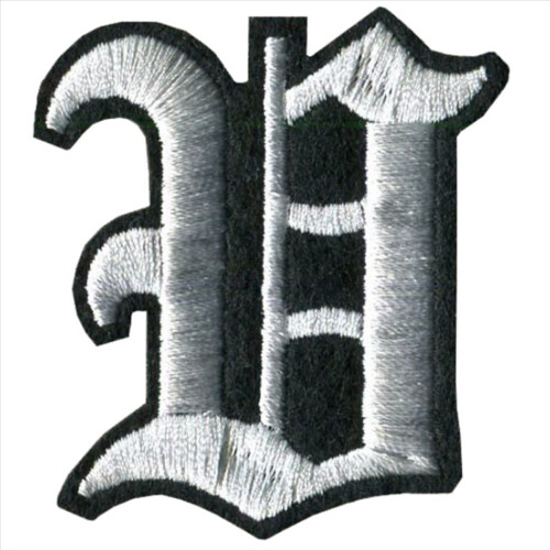 English Alphabet Letters Mixed Embroidered on Patch for Clothes 2
