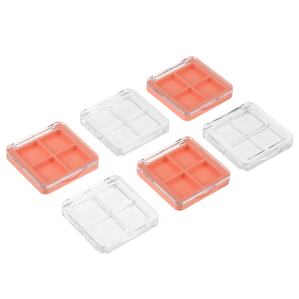 Aboofan 18 Pcs 4 Colors Eyeshadow Palette Makeup Storage Container