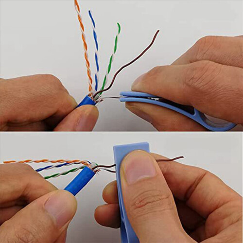 Trådretter til CAT5/CAT5E/CAT6 ledninger, parseparatorværktøj, 3 stk. 2