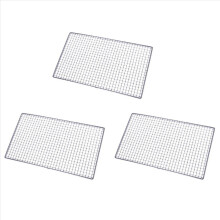 Metal firkantede huller grill grill trådnet 30cm x 45cm