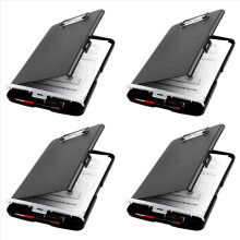 Clipboard Organizer Clipboards med Opbevaring Ammepleje Clipboard, Sort