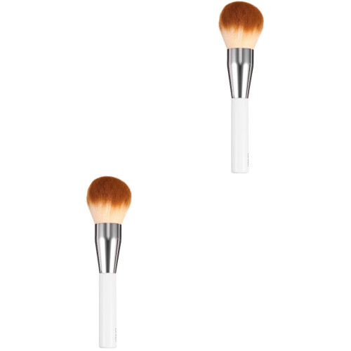 2Pcs High-Density Foundation Brush For Liquid Cream Blending 2