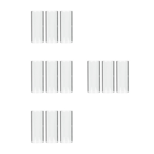 12 Pcs Practice Guitar Finger Guards Protective Glass Fingertip Covers 2