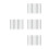 12 Pcs Practice Guitar Finger Guards Protective Glass Fingertip Covers 2