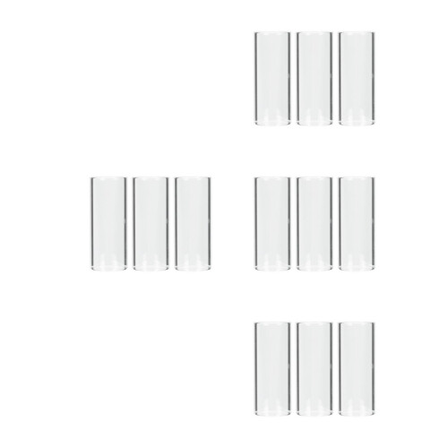 12 Pcs Practice Guitar Finger Guards Protective Glass Fingertip Covers 1