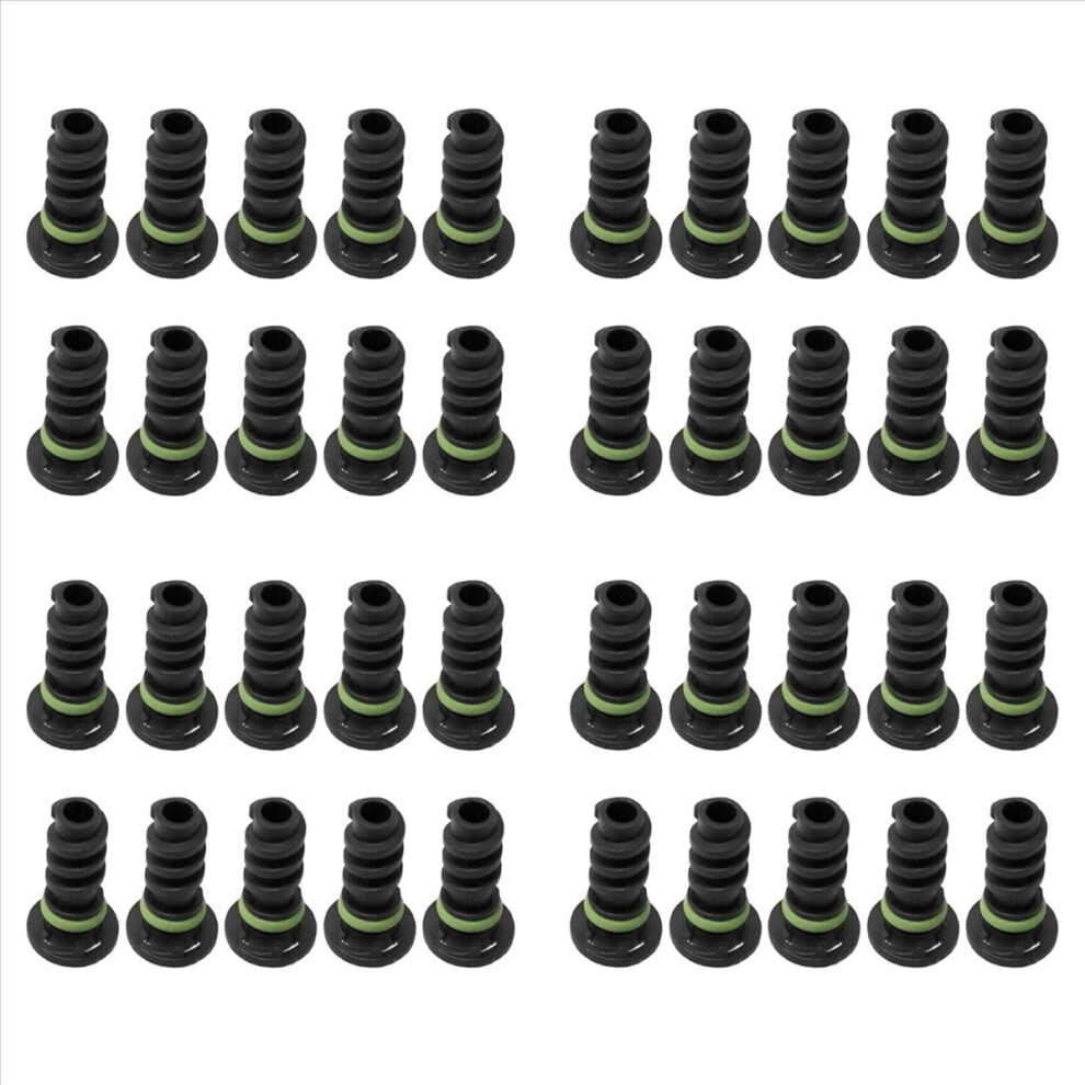 Engine Oil Pan Drain Screw Plug Plastic ( Apron) 10Pcs Green 4851431284196