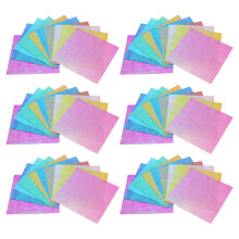 400 Sheets Pearlescent Craft Paper For Kids Diy Scrapbooking Origami