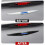 Emblemlistesæt til forreste og bageste kulfiber 4