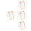 4Pcs Wooden Paper Making Frame Mold Screen Mesh Tool 8