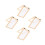 4Pcs Wooden Paper Making Frame Mold Screen Mesh Tool 6