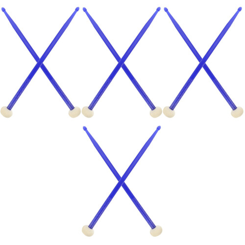 4 Pairs Professional Double-End Drumsticks For Performance 2
