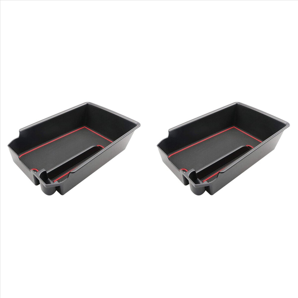 For X3 G01 X4 G02 18-21 Armrest Storage Box Tray With Rubber Mat 4853702881080