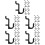 100 Pcs Garage Pegboard Hooks For Hanging Tools 8