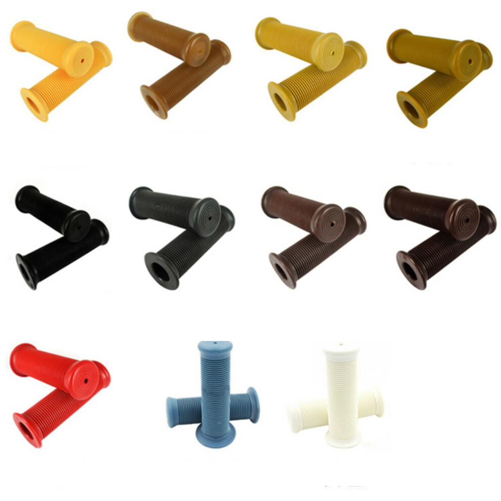 2 Pairs Tpu Motorcycle Handlebar Grips 25/28Mm Dark/Grey 033200708216