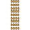 36 Pcs Decorative Eggshell Toys Easter Eggs Gift Packaging Golden 8