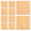 30 Sheets Professional Mud Clay Paper Mats For Daily Use 3