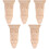 5Pcs Wood Carving Craft Corbel Solid Wood Bracket Wall Decoration 5